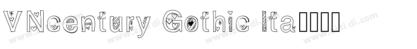 VNcentury Gothic Ita字体转换